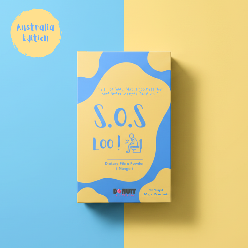 {DONUTT by S.O.S LOO!} Dietary Fibre Powder (Mango) - 10 sachets/box