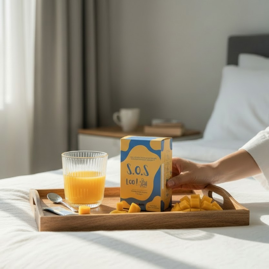 {Donutt by S.O.S LOO!} Dietary Fibre Powder (Mango) - 10 sachets/box