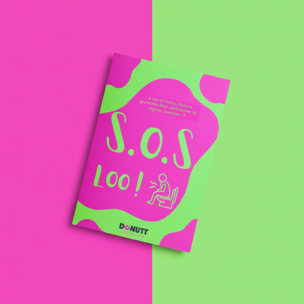 {DONUTT by S.O.S LOO!} Dietary Fibre Powder - Travel Pack ( 1 sachet / pack )